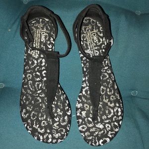TOMS Thong Gladiator Sandals Size 7